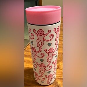 Starbucks X Roller Rabbit Stainless Steel Tumbler Mug Cup Holiday Christmas 2025